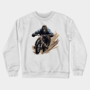 gorilla rider Crewneck Sweatshirt